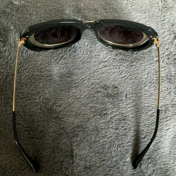 Dolce & Gabbana two tone black and gold acetate sunglasses. Style: DG5104 501/8G - Picture 6 of 12